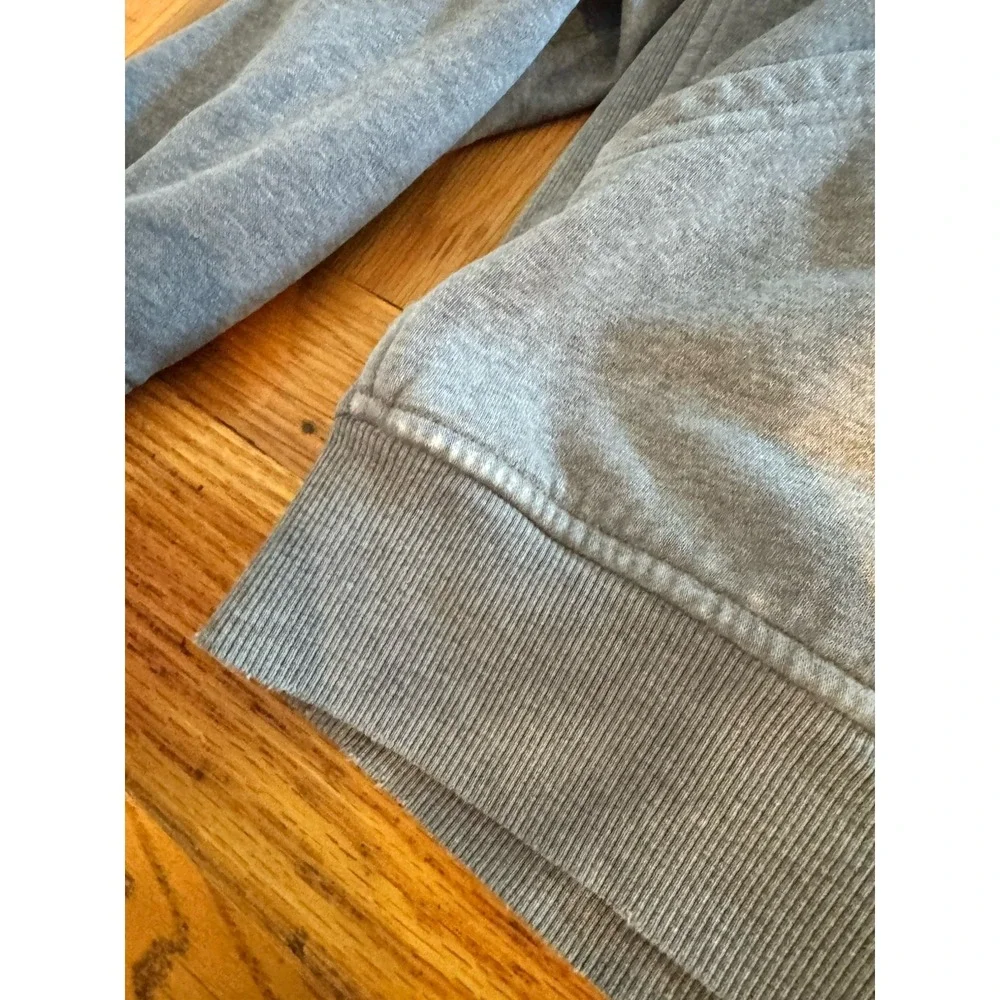 Vintage Nike Amity Football Center Swoosh Gray Men's Hoodie Sz M Pullover